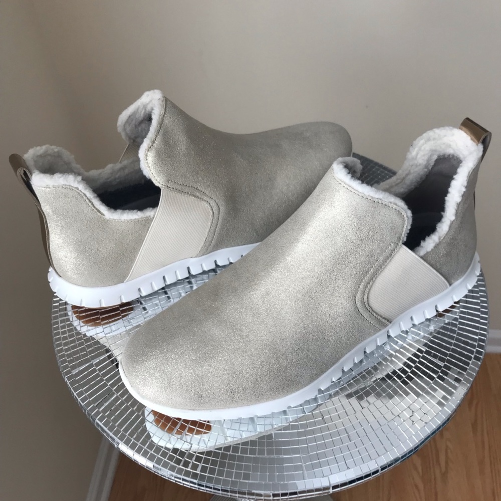 Cole Haan Woman’s Gold Sneakers